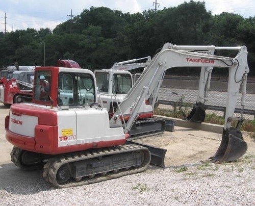 Product picture Takeuchi TB070 Compact Excavator Parts Manual DOWNLOAD (SN: 1703004-1705487)