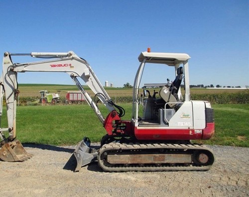 Product picture Takeuchi TB145 Compact Excavator Parts Manual DOWNLOAD (SN: 14510004 and up)