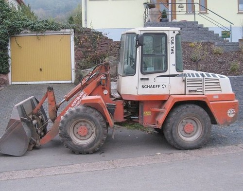 Product picture Schaeff SKL 853 Wheel Loader Operation Instructions Manual DOWNLOAD