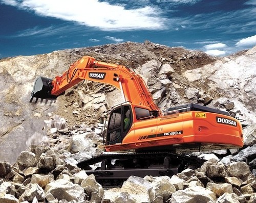 Product picture Doosan Daewoo DX480LC DX520LC Hydraulic Excavator Service Repair Workshop Manual DOWNLOAD