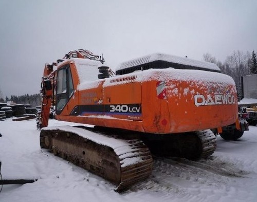 Product picture Doosan Daewoo Solar 340LC-V Excavator Parts Manual DOWNLOAD