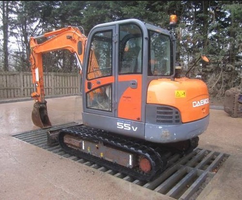 Product picture Doosan Daewoo Solar 55-V Plus Excavator Service Repair Workshop Manual DOWNLOAD
