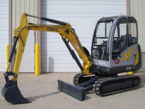 Product picture Gehl 303 Compact Excavator Parts Manual DOWNLOAD