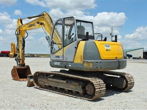 Product picture Gehl GE1202 Compact Excavator Parts Manual DOWNLOAD (Beginning Serial Number: AB00473)