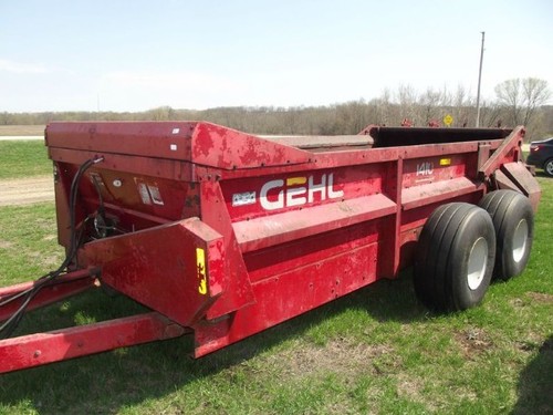 Product picture Gehl 1410 Manure Spreader Mechanical & Hydraulic Drive Parts Manual DOWNLOAD 