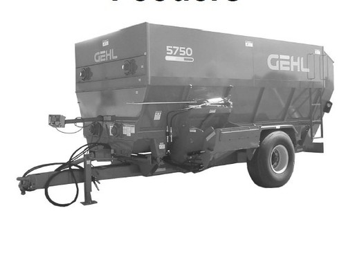 Product picture Gehl 5450, 5510, 5575, 5750, 5950 4-Auger Mixer Feeders Parts Manual DOWNLOAD