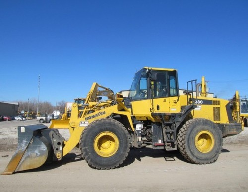 Product picture Komatsu WA380-6H Wheel Loader Operation & Maintenance Manual Download (SN H60051 and up)