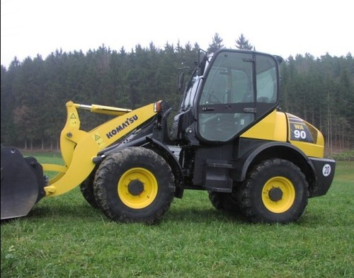 Product picture Komatsu WA90-5 Wheel Loader Operation & Maintenance Manual Download (SN H50051 and up)