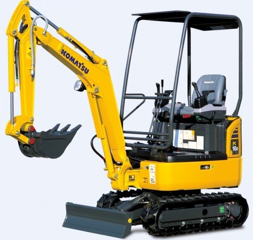 Product picture Komatsu PC16R-2 Hydraulic Excavator Operation & Maintenance Manual Download (SN F00003 and up)