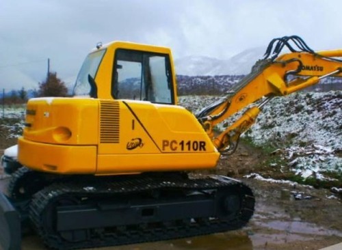 Product picture Komatsu PC110R-1 Hydraulic Excavator Operation & Maintenance Manual Download (SN 2265010001 and up)