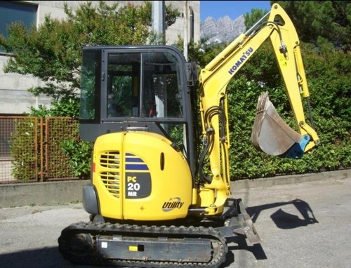 Product picture Komatsu PC20MR-2 Hydraulic Excavator Operation & Maintenance Manual Download (SN F15001 and up)