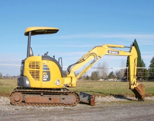Product picture Komatsu PC30MR-2 PC35MR-2 Hydraulic Excavator Operation & Maintenance Manual Download (SN F20001 and up, 5001 and up)