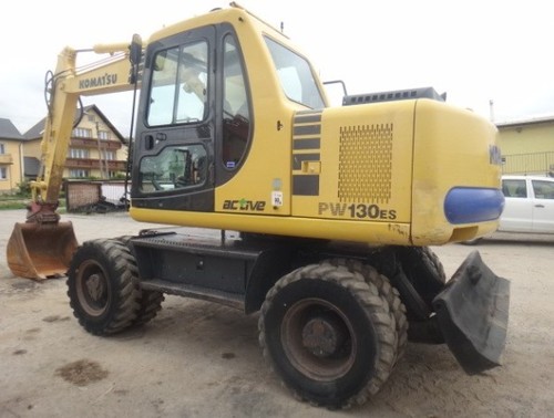 Product picture Komatsu PW130ES-6K Hydraulic Excavator Operation & Maintenance Manual DOWNLOAD (S/N: K35001 and up)