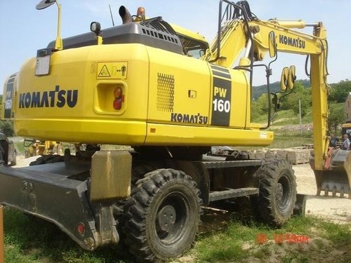 Product picture Komatsu PW160-7E0 Hydraulic Excavator Service Repair Workshop Manual DOWNLOAD (SN: H55051 and up)