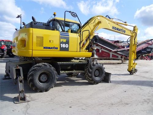 Product picture Komatsu PW160-7H Hydraulic Excavator Service Repair Workshop Manual DOWNLOAD (SN: H50051 and up)