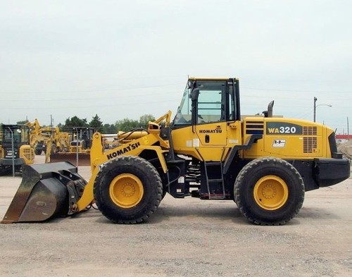 Product picture Komatsu WA320-5H Wheel Loader Operation & Maintenance Manual Download (SN: WA320H50051 and up)