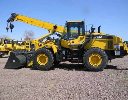 Product picture Komatsu WA380-5H Wheel Loader Operation & Maintenance Manual Download (SN: H50051 and up)