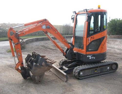 Product picture Doosan Daewoo DX27Z Mini Excavator Parts Manual DOWNLOAD