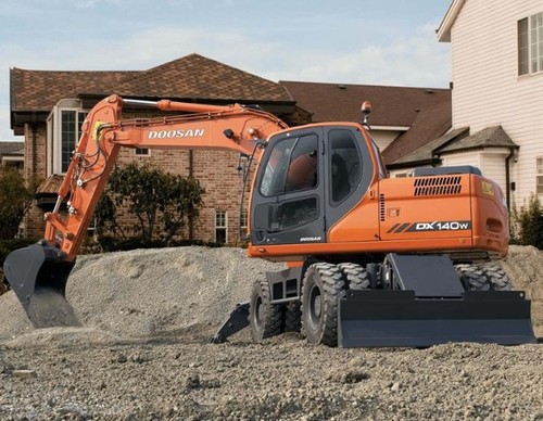 Product picture Doosan Daewoo DX140W, DX160W Excavator Parts Manual DOWNLOAD