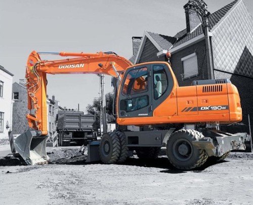 Product picture Doosan Daewoo DX190W Excavator Parts Manual DOWNLOAD
