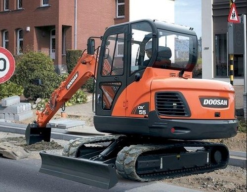 Product picture Doosan Daewoo DX55 Excavator Parts Manual DOWNLOAD