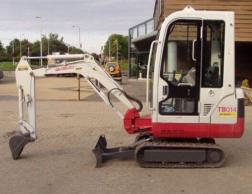 Product picture Takeuchi TB014 Compact Excavator Parts Manual DOWNLOAD (SN: 114000003-11401973)