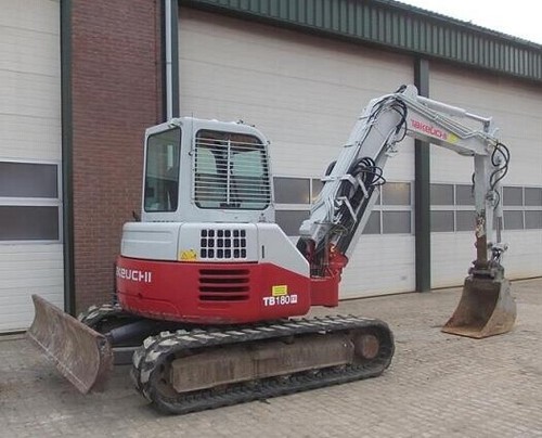 Product picture Takeuchi TB180FR Hydraulic Excavator Parts Manual DOWNLOAD (SN: 17840001 and up)