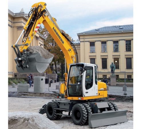 Product picture Liebherr A312 Wheel Excavator Operation & Maintenance Manual DOWNLOAD ( From Serial Number: 1107-8999)