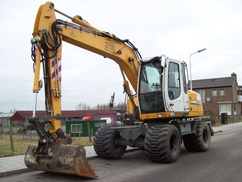 Product picture Liebherr A312 Litronic Wheel Excavator Operation & Maintenance Manual DOWNLOAD ( From Serial Number: 49571 )