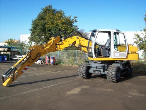 Product picture Liebherr A314 Litronic Wheel Excavator Operation & Maintenance Manual DOWNLOAD ( From Serial Number: 49572 )