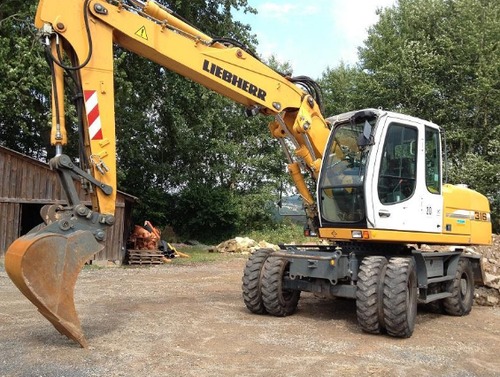 Product picture Liebherr A316 Litronic Wheel Excavator Operation & Maintenance Manual DOWNLOAD ( From Serial Number: 28061 )