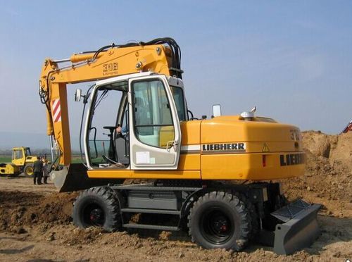 Product picture Liebherr A316 Litronic Wheel Excavator Operation & Maintenance Manual DOWNLOAD ( From Serial Number: 49576 )