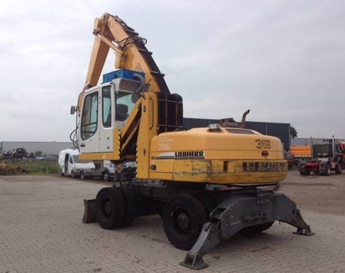 Product picture Liebherr A316 Litronic Industrie Wheel Excavator Operation & Maintenance Manual DOWNLOAD ( From Serial Number: 49642 )