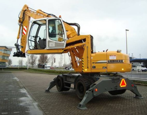Product picture Liebherr A316 Litronic Industrie Wheel Excavator Operation & Maintenance Manual DOWNLOAD ( From Serial Number: 28062 )