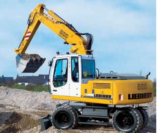 Product picture Liebherr A900C Litronic Hydraulic Excavator Operation & Maintenance Manual DOWNLOAD ( From Serial Number: 25563 )