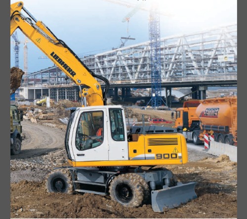 Product picture Liebherr A900C Litronic Hydraulic Excavator Operation & Maintenance Manual DOWNLOAD ( From Serial Number: 48740 )
