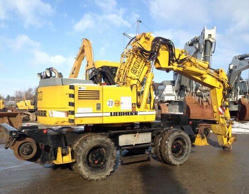 Product picture Liebherr A900ZW Litronic Rail Roader Hydraulic Excavator Operation & Maintenance Manual DOWNLOAD ( From Serial Number: 8855 )