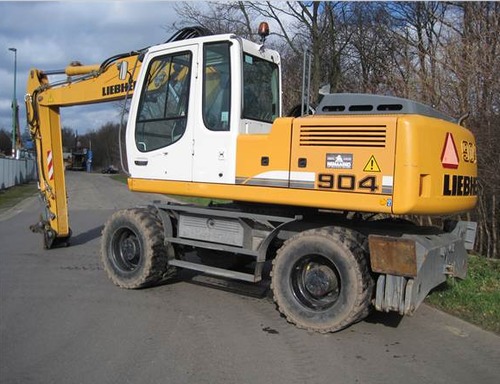 Product picture Liebherr A904C Litronic Hydraulic Excavator Operation & Maintenance Manual DOWNLOAD ( From Serial Number: 25567 )