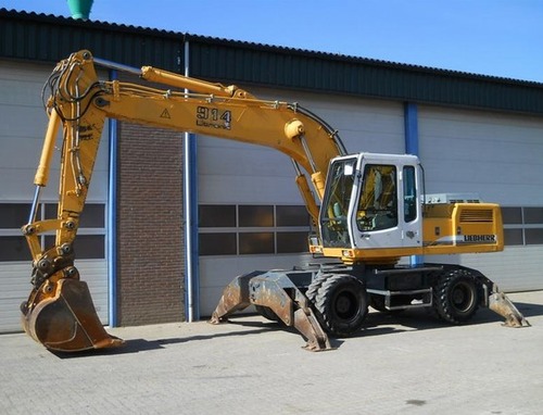 Product picture Liebherr A914 Litronic Hydraulic Excavator Operation & Maintenance Manual DOWNLOAD ( From Serial Number: 8143 )