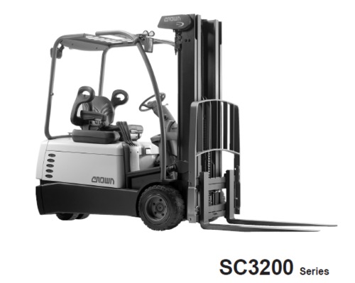 Product picture Crown SC3200 Series Forklift Parts Manual DOWNLOAD