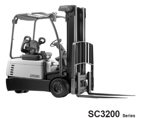 Product picture Crown SC3200 Series Forklift Service Repair Maintenance Manual DOWNLOAD