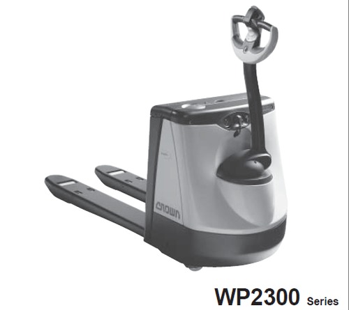 Product picture Crown WP2300 Series Pallet Truck Service Repair Maintenance Manual DOWNLOAD 
