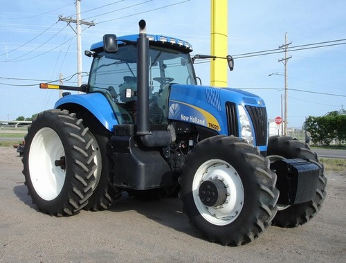 Product picture New Holland T8000 Series T8010 T8020 T8030 T8040 Tractor Operators Instruction Manual DOWNLOAD