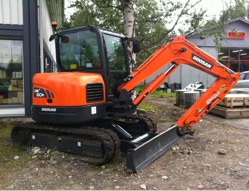 Product picture Doosan DX60R Excavator Service Repair Workshop Manual DOWNLOAD