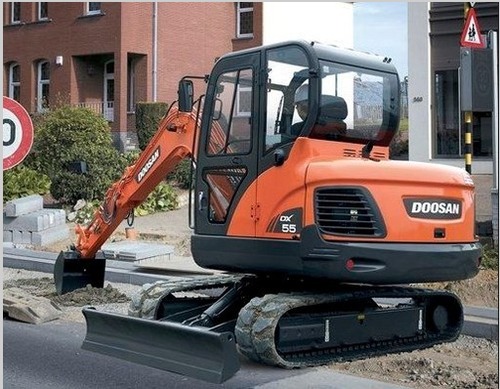 Product picture Doosan DX55 Excavator Service Repair Workshop Manual DOWNLOAD