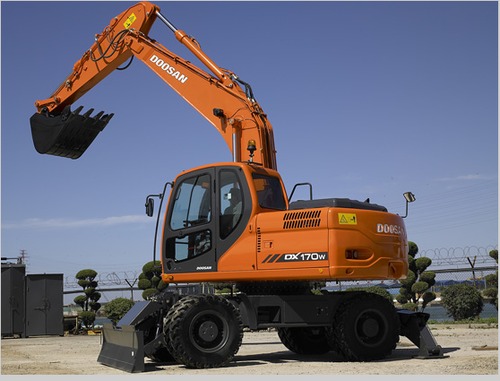 Product picture Doosan DX170W Wheel Excavator Service Repair Workshop Manual DOWNLOAD