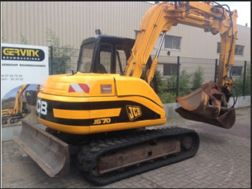 Product picture JCB JS70 Tracked Excavator Service Repair Workshop Manual DOWNLOAD
