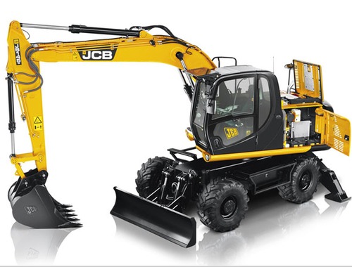 Product picture JCB JS130W, JS145W, JS160W, JS175W Wheeled Excavator Service Repair Workshop Manual DOWNLOAD