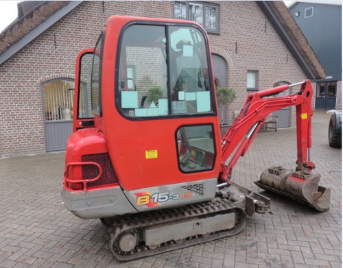 Product picture Yanmar B15-3, B17-3, B18 Excavator Operation & Maintenance Manual DOWNLOAD