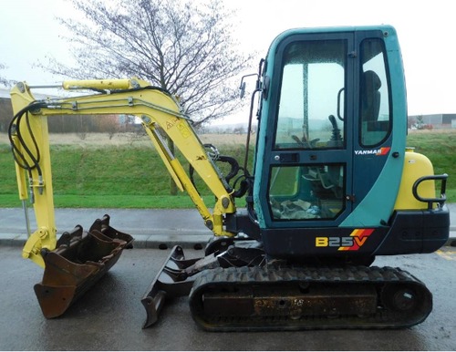 Product picture Yanmar B25V Mini - Excavator Operation & Maintenance Manual DOWNLOAD